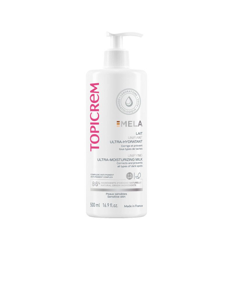 MELA leche unificadora ultra-hidratante corporal SPF15+ 500 ml