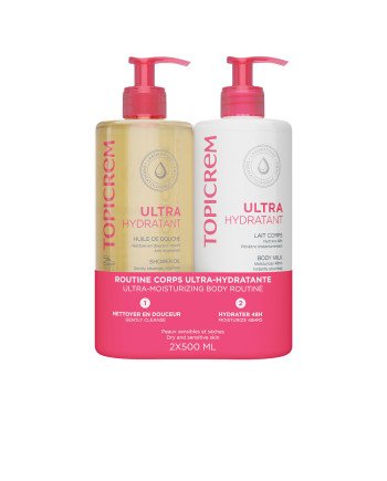 UH LECHE ULTRA HIDRATANTE 500 ML + ACEITE DE DUCHA 500 ML PACK 2 pz
