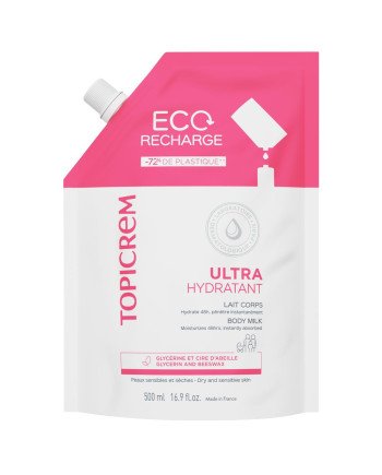 UH leche ultra hidratante corporal recarga 500 ml