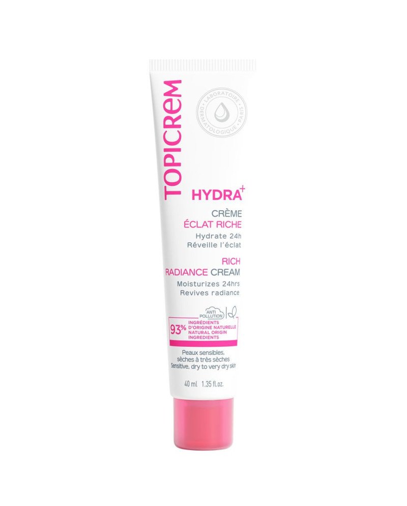 HYDRA+ crema hidratante iluminadora rica 40 ml