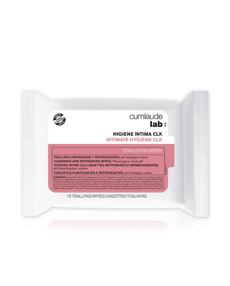 HIGIENE ÍNTIMA CLX toallitas 15 u