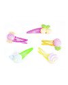 CLIPS con adornos de frutas 4,5 cm 5 u