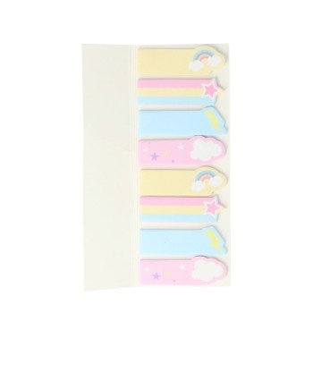 NOTAS ADHESIVAS UNICORNIO lote 8 pz