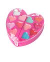 SET MAQUILLAJE EN FORMA DE CORAZÓN 1 u
