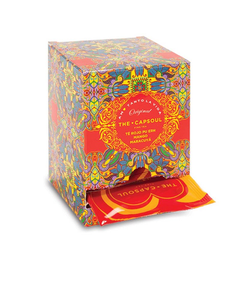 PIRÁMIDES ENSOBRADAS té rojo mango maracuyá 15 u