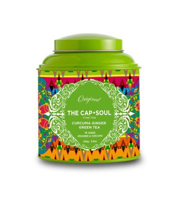 TÉ GRANEL verde, jengibre & cúrcuma 100 gr