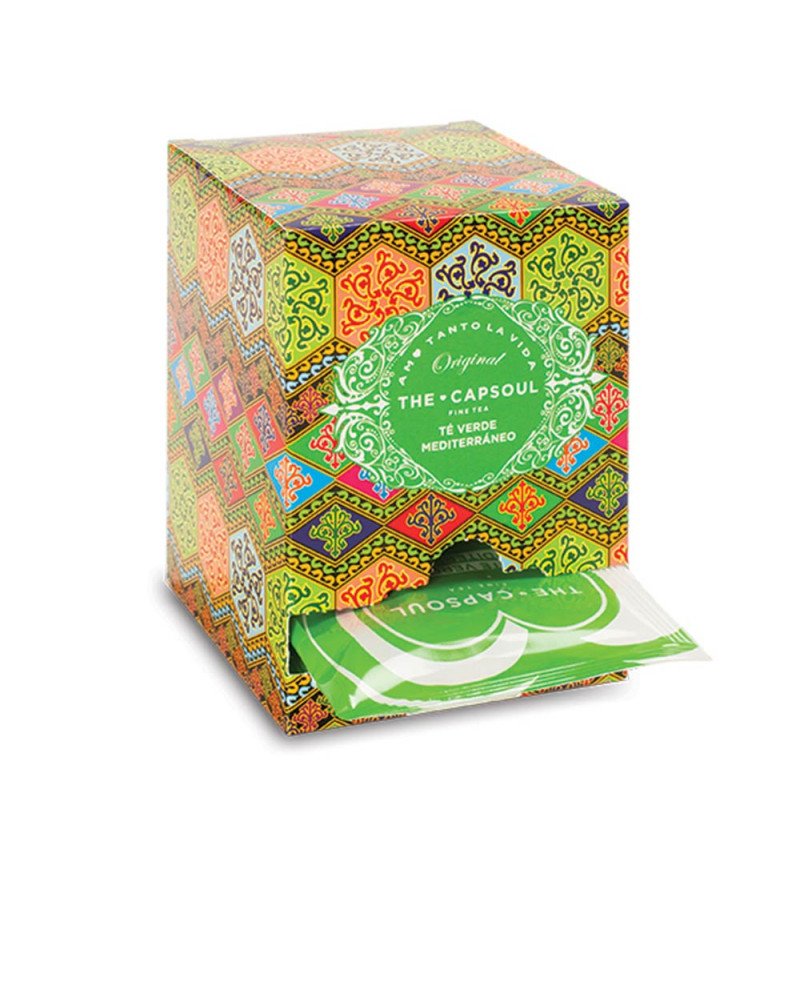 PIRÁMIDES ENSOBRADAS té verde mediterraneo 15 u