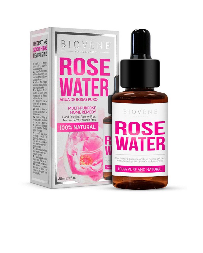 ROSE WATER PURE AND NATURAL multi-purpose home remedy 30 ml