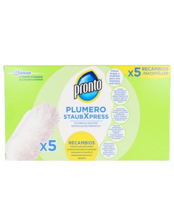 PRONTO PLUMERO ATRAPAPOLVO 5 recambios