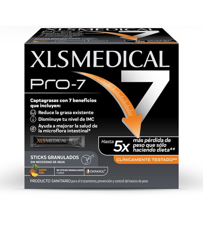 XLS MEDICAL PRO-7 captagrasas sticks granulados 90 u
