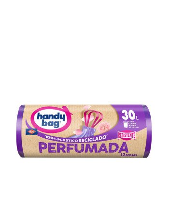 HANDY BAG PERFUMADA bolsa basura resistente 30 litros 12 u