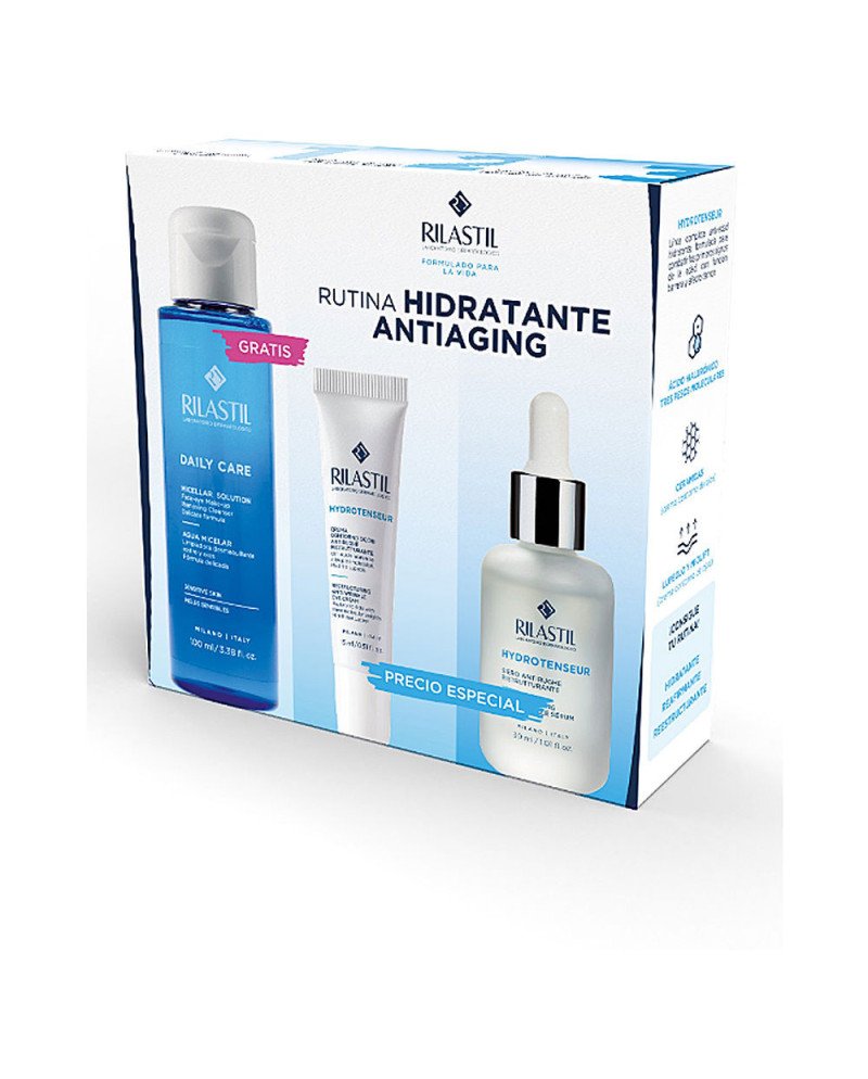 HYDROTENSEUR RUTINA ANTIARRUGAS ESTUCHE 3 pz