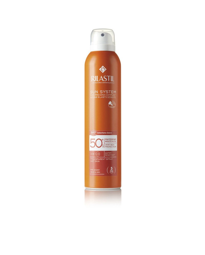 SUN SYSTEM SPF50+ spray transparente 200 ml