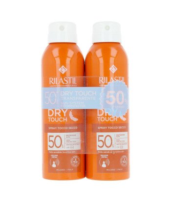 SUN SYSTEM SPF50+ spray transparente dry touch pack 2 x 200 ml