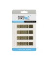 Eurostil Bronce Clips Ondina 70Mm 24Un