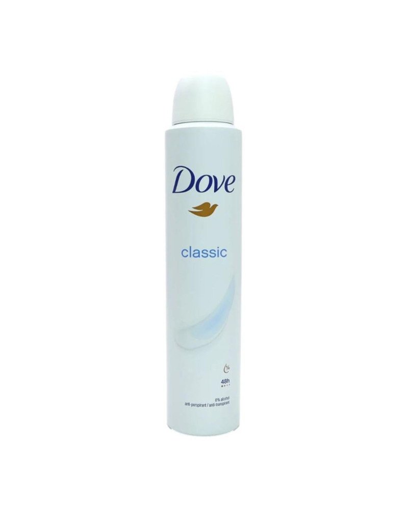 Dove Classic Desodorante Sin Alcohol 200Ml Vaporizador