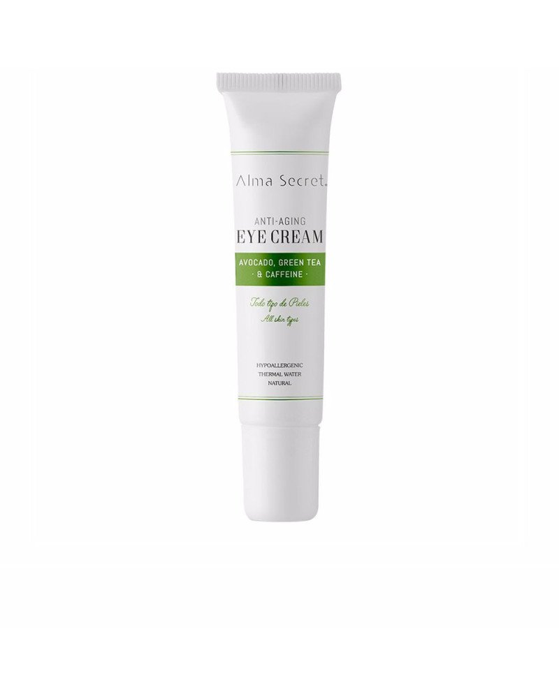 EYE CREAM antiedad con aguacate, té verde & cafeína 10 ml