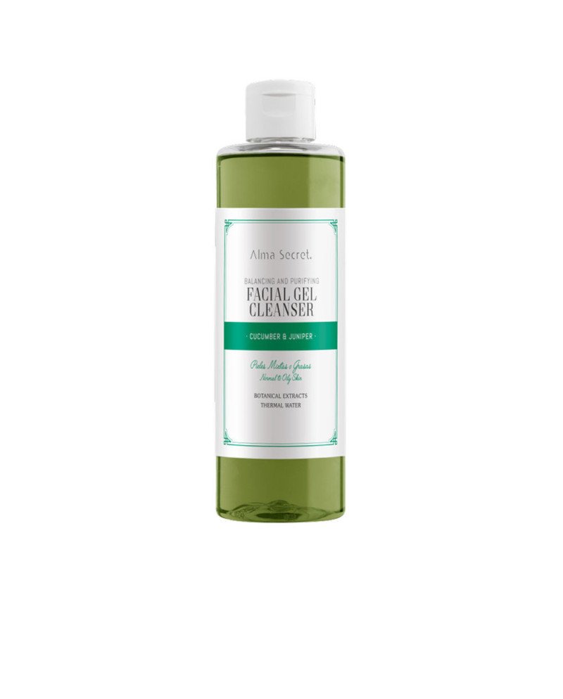 FACIAL GEL CLEANSER quilibrante y purificante pepino & enebro 200 ml