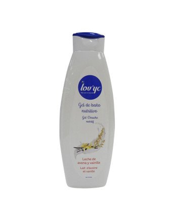 Lovyc Leche De Avena Y Vainilla Gel De Baño Nutritivo 750Ml