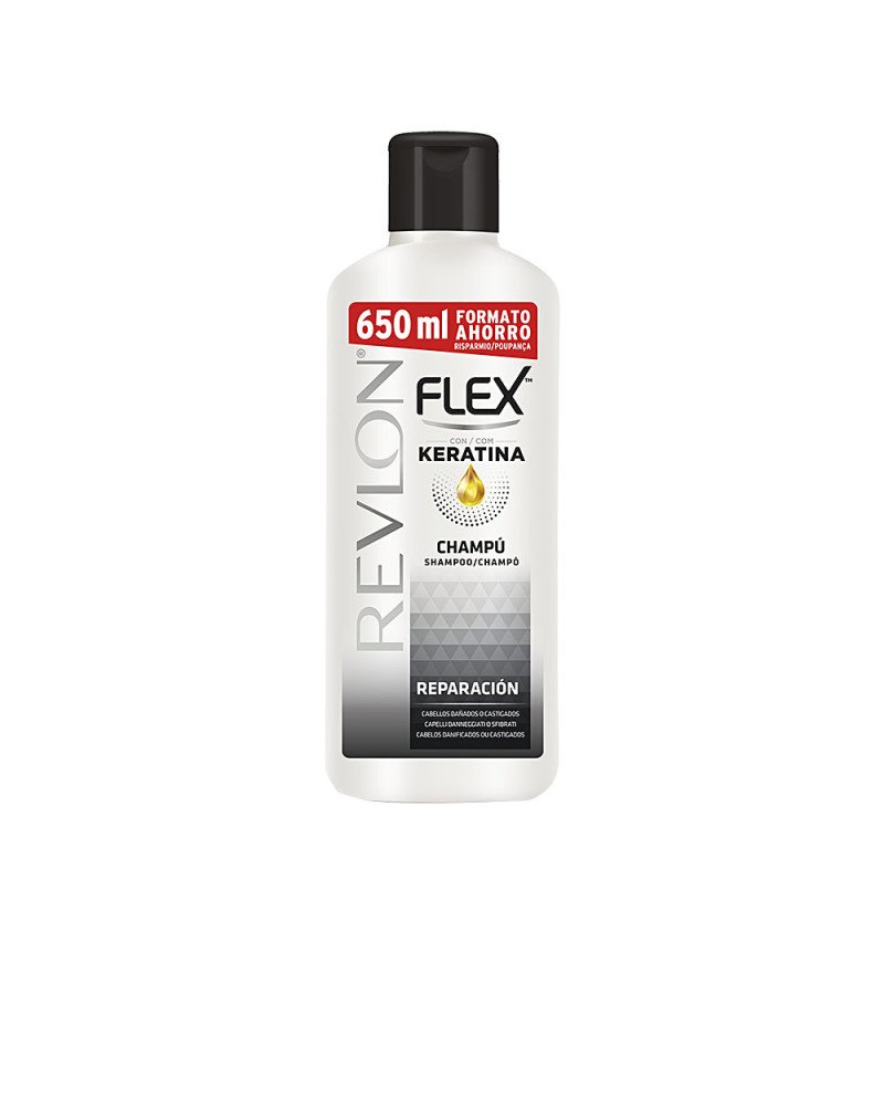 FLEX KERATIN reparación champú 650 ml