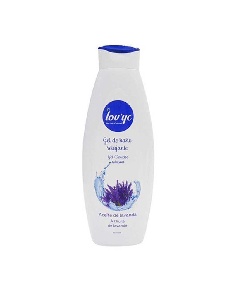 Lovyc Aceite De Lavanda Gel De Baño Relajante 750Ml