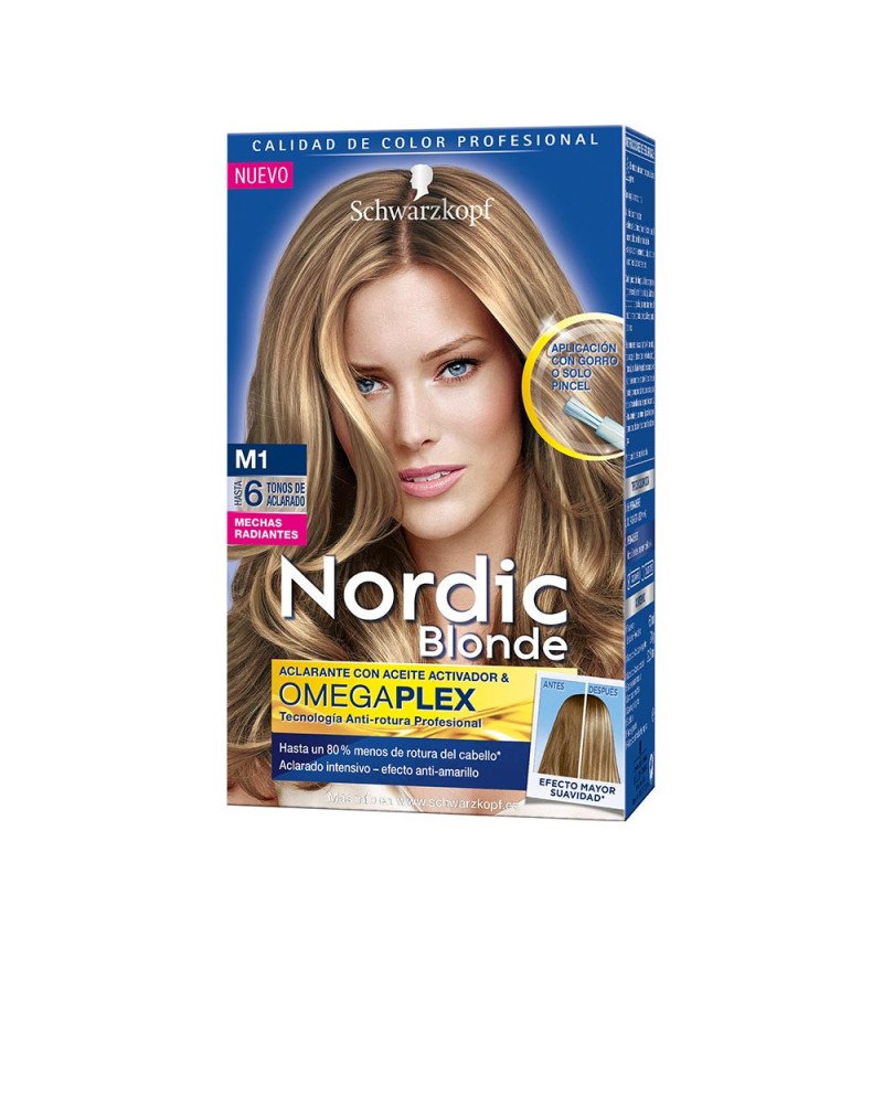 NORDIC BLONDE M1 mechas radiantes 1 u