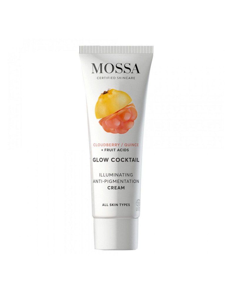 Mossa Glow Cocktail Anti-Pigmentacion Crema Iluminadora Morado 50Ml