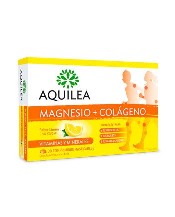 MAGNESIO + COLÁGENO comprimidos masticables 30 u