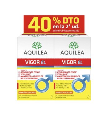 VIGOR ÉL cápsulas pack 2 x 60 cápsulas
