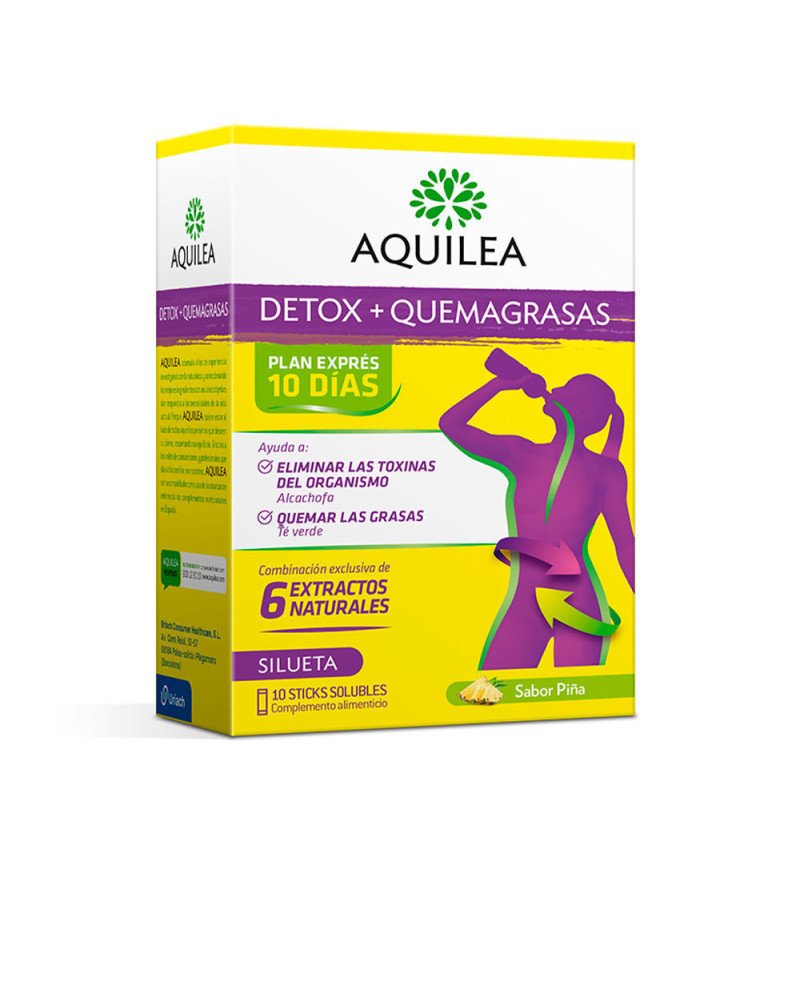 Detox y Quemagrasas 10 Sticks Bebibles