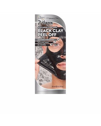 FOR MEN BLACK CLAY peel-off mask 10 ml