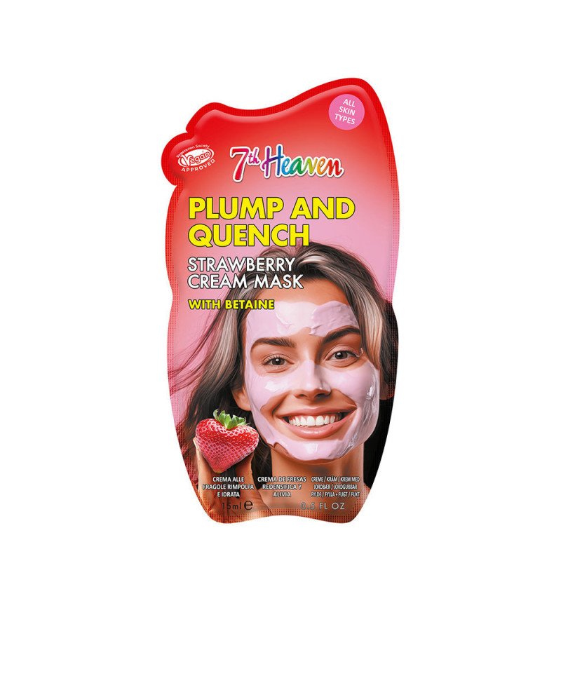PLUMP AND QUENCH mascarilla crema de fresas 15 gr