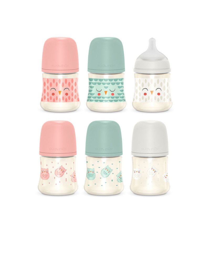 BONHOMIA biberón premium tetina 3 posiciones 150 ml
