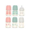 BONHOMIA biberón premium tetina 3 posiciones 150 ml