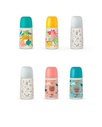 PRINTS biberón tetina fisiológica M 270 ml