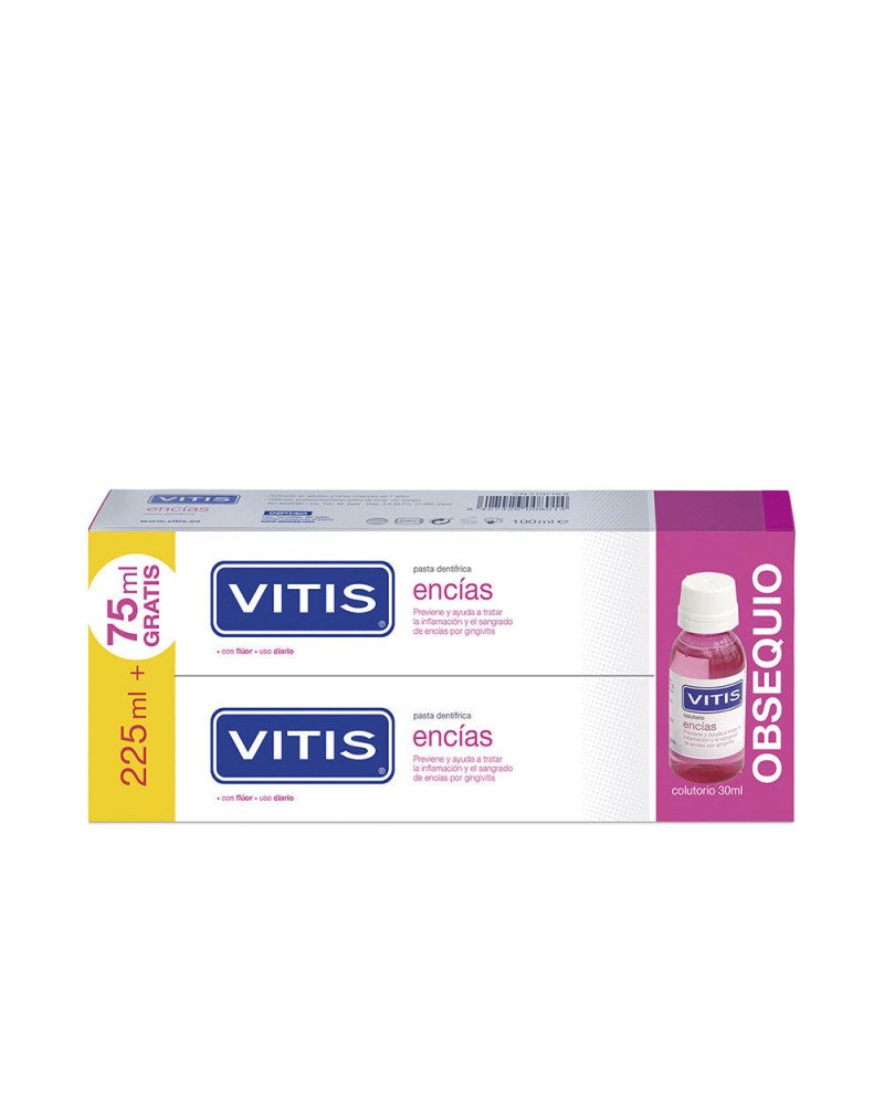 ENCÍAS pasta dentífrica con flúor duo 2 x 150 ml