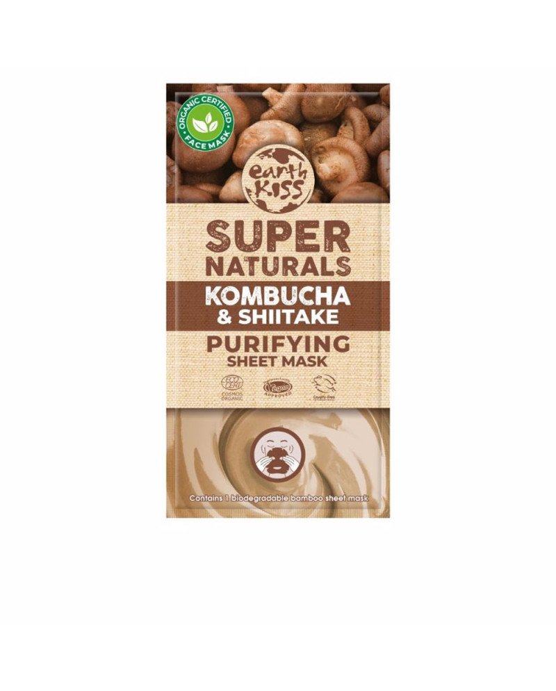 SUPER NATURALS kombucha & shitake sheet mask 16 ml
