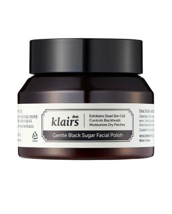 GENTLE BLACK sugar facial polish 110 gr