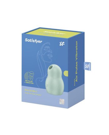 Satisfyer Pro To Go 1 Vibrator Double Air Pulse Menta 1Un