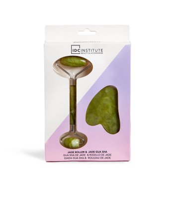 GUA SHA DE JADE & RODILLO DE JADE 2 pz