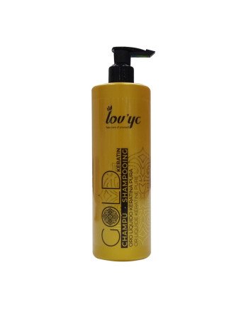 Lovyc Gold Keratin Champu Cabello Seco 500Ml