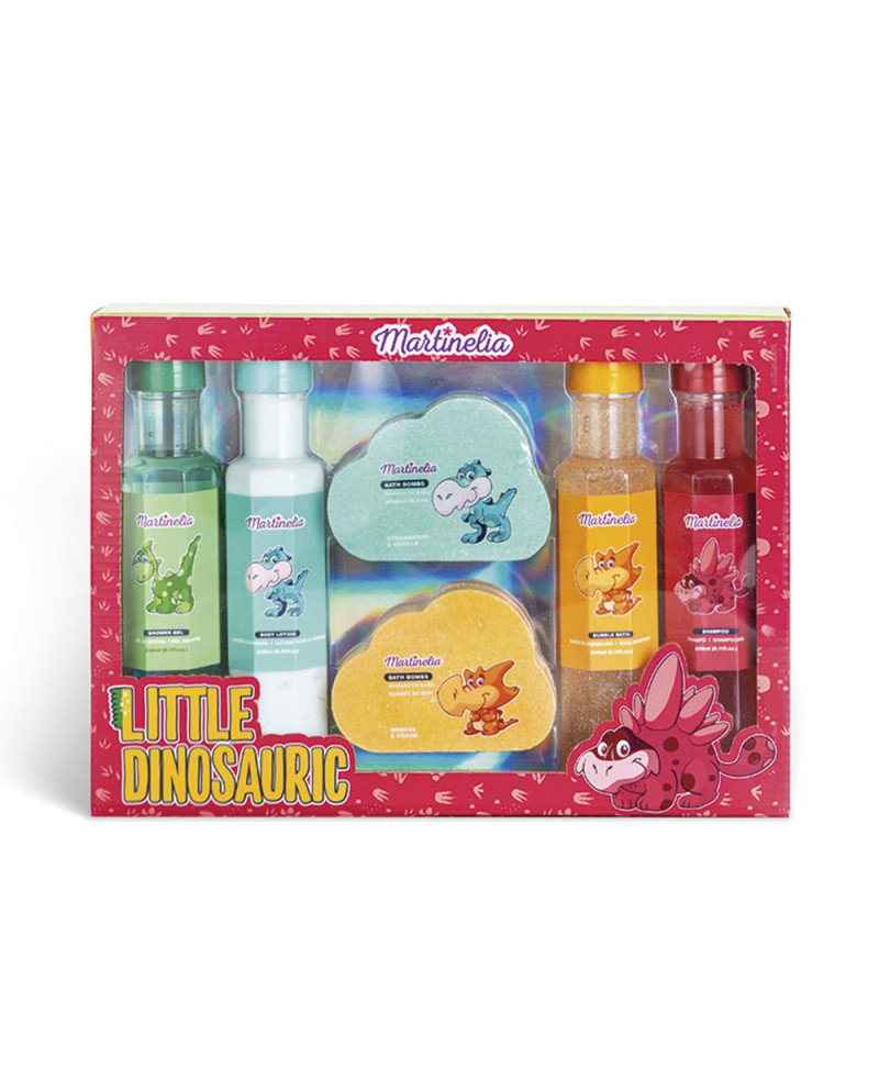 LITTLE DINOSAURIC COMPLETE BATH LOTE 6 pz