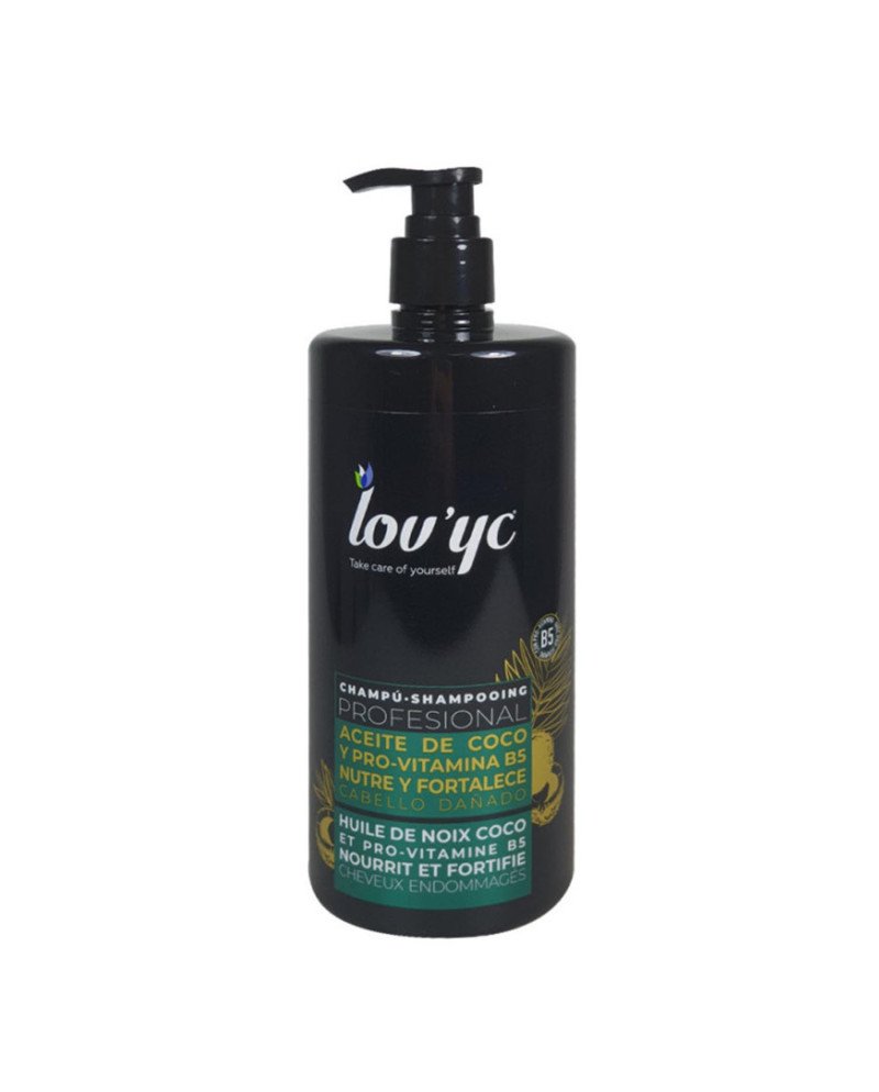 Lovyc Aceite De Coco Y Provitamina B5 Champu Cabello Dañado 750Ml