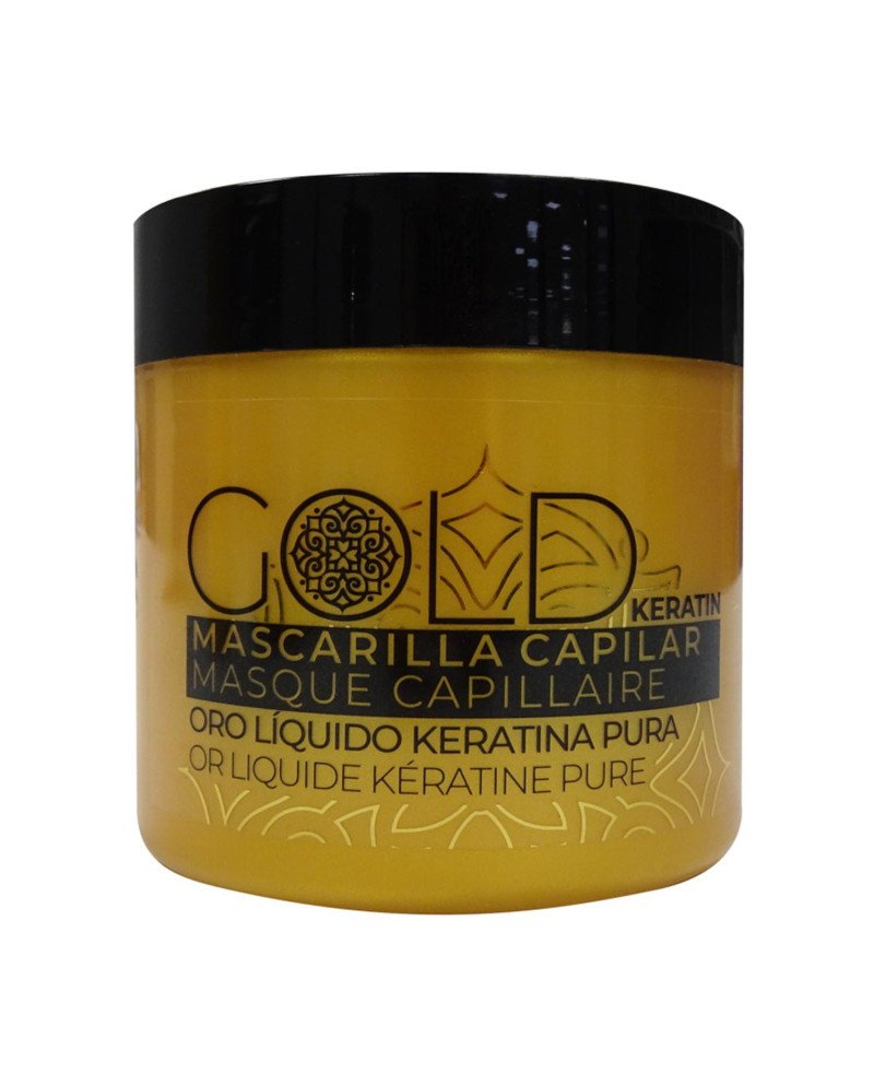Lovyc Gold Mascarilla Capilar Oro Liquido Keratina Pura 400Ml