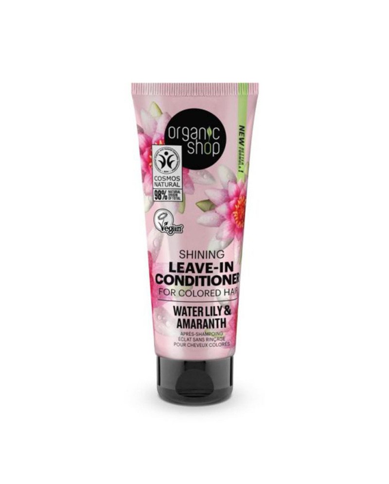 Organic Shop Water Lily Acondicionador Leave-Ibn Cabello Teñido 75Ml