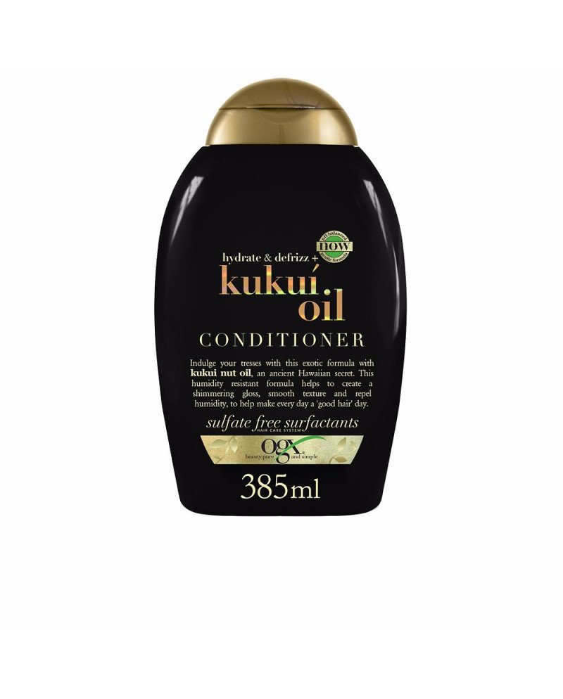 KUKUI OIL anti-frizz hair conditioner 385 ml
