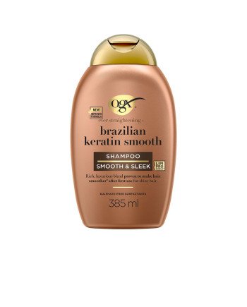 Champú para cabello con QUERATINA BRASILEÑA 385 ml