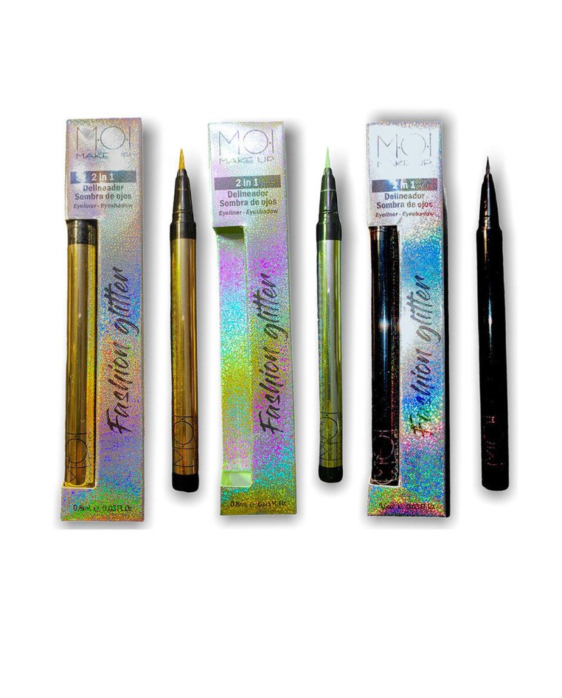 DELINEADOR SOMBRAS DE OJOS 2 en 1 PACK 3 pz