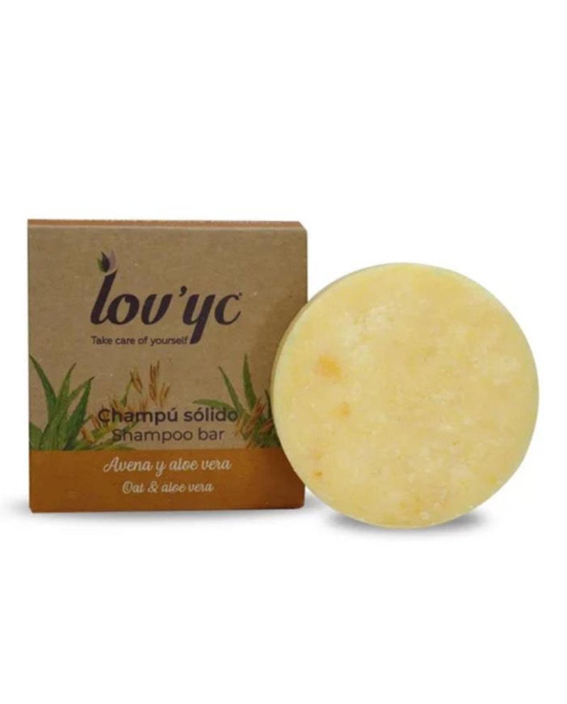 Lovyc Avena Y Aloe Vera Champu Solido 50Gr