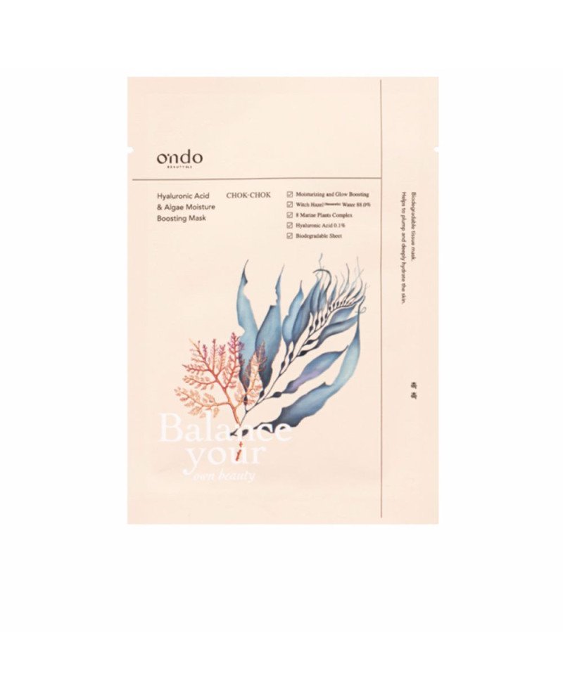 HYALURONIC ACID & ALGAE MOISTURE boosting mask 25 ml